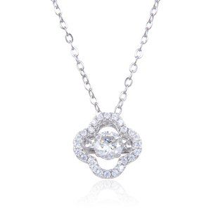 Diamond Clover pendant Necklace
